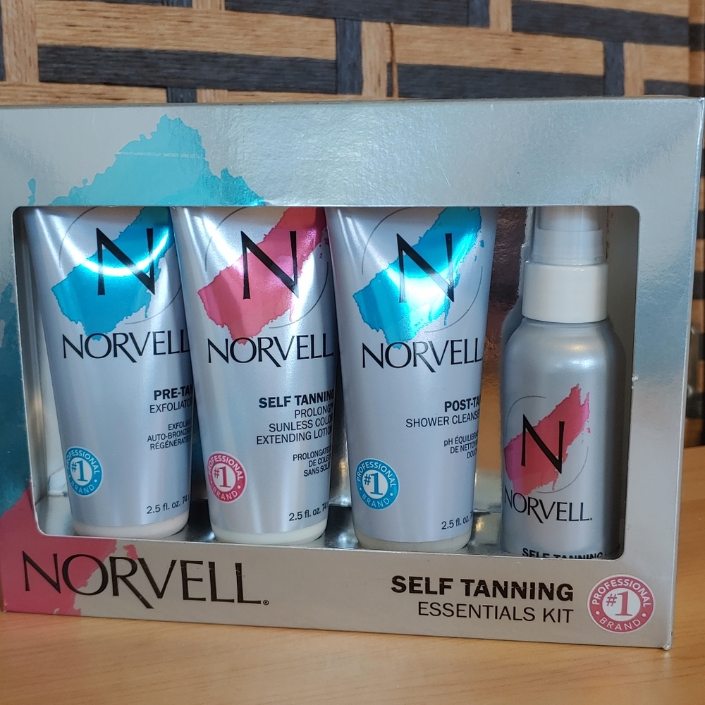 Norvell Self Tanning Essentials Kit- NWT
